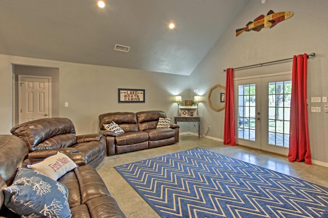 Modern Retreat With Gas Grill - Walk To Lake Texoma! Kingston Экстерьер фото